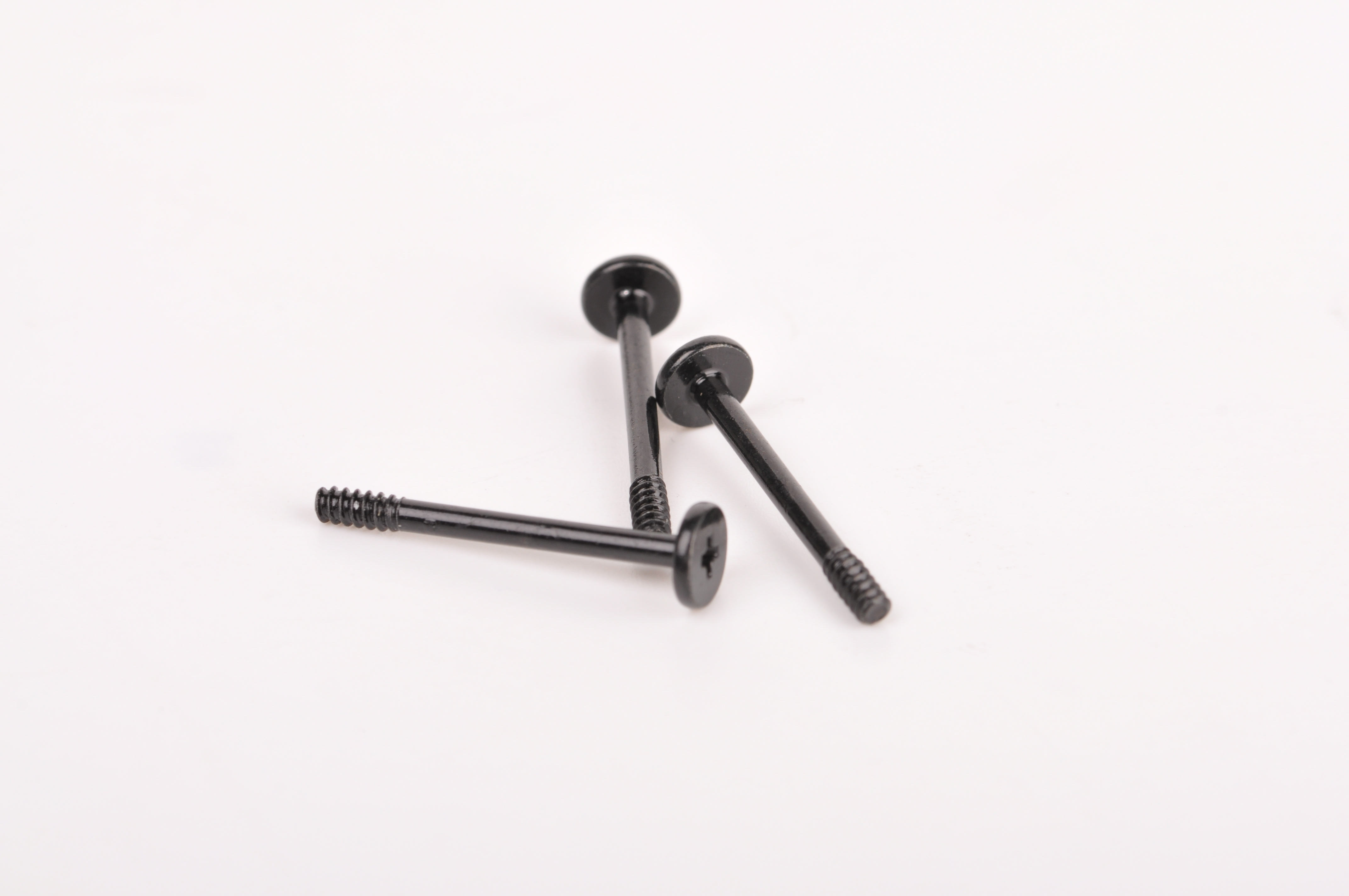 M2X20平頭半螺絲、鐵黑鋅